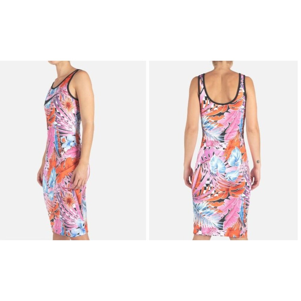 Nike Women's NSW Hyper Femme Dress Tropical Floral Athleisure XS